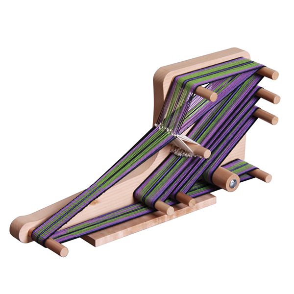 It's a thick beechwood board shaped like a flag (post horizontal, flag part vertical) with a lot of pegs.